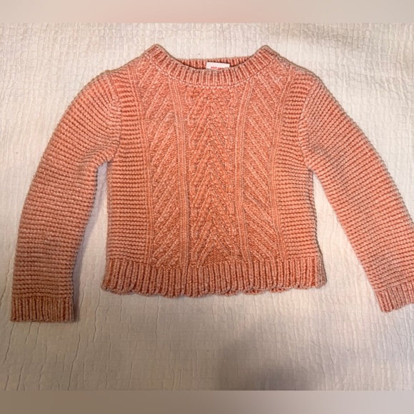Tommy Bahama Other - Tommy Bahama Rose/Dusty Pink Cable Knit Sweater size 2T